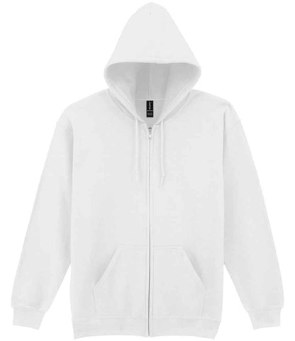 Gildan Heavy Blend™ Zip Hooded Sweatshirt - White (GD58)
