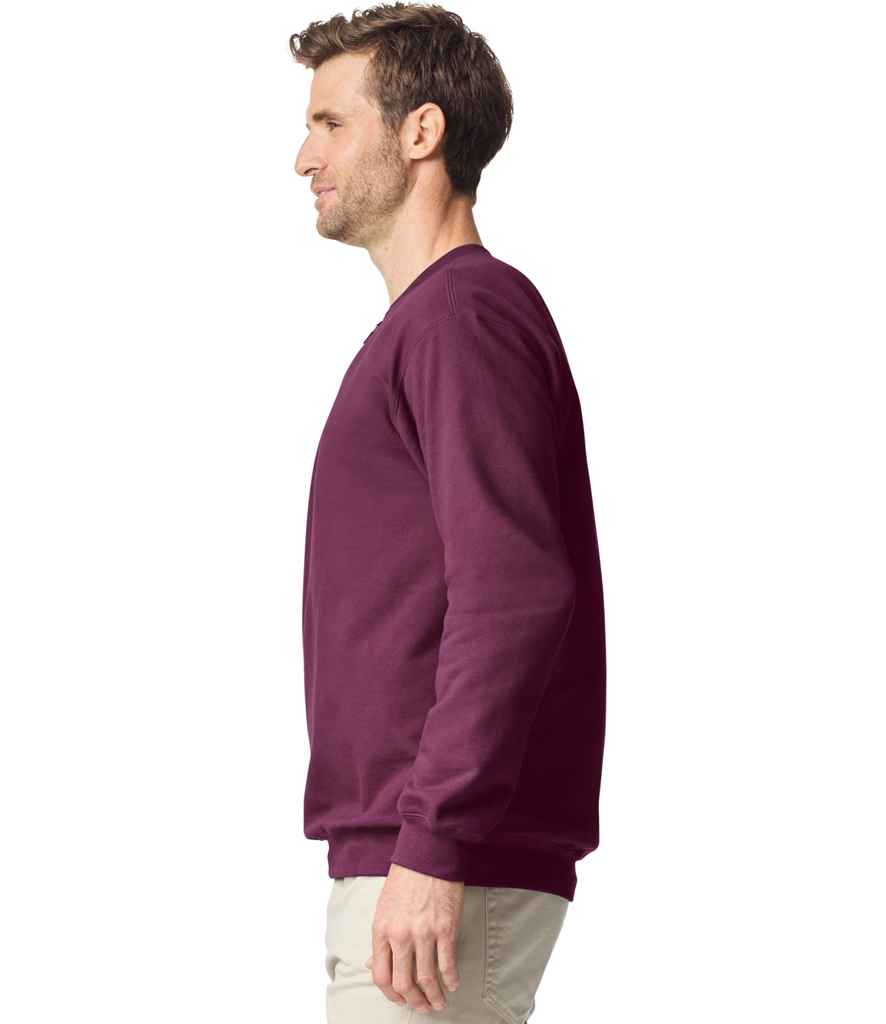 Gildan SoftStyle® Midweight Fleece 1/4 Zip Sweatshirt - Maroon (GD612)
