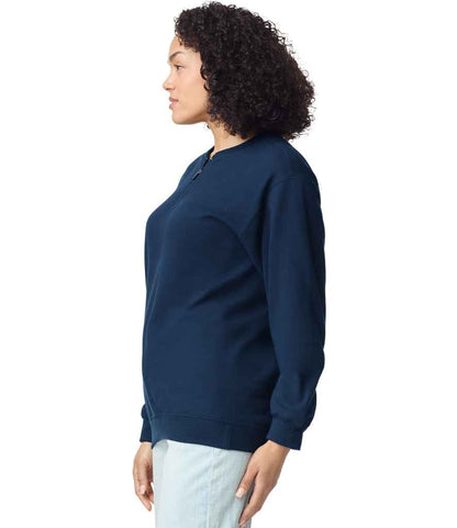 Gildan SoftStyle® Midweight Fleece 1/4 Zip Sweatshirt - Navy (GD612)