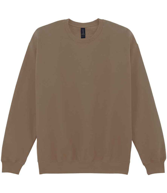 Gildan SoftStyle® Midweight Crew Neck Sweatshirt - Brown Savana (GD67)