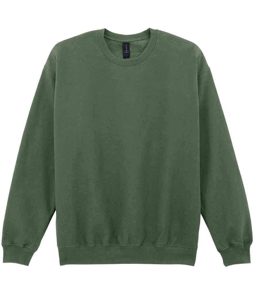 Gildan SoftStyle® Midweight Crew Neck Sweatshirt - Military Green (GD67)
