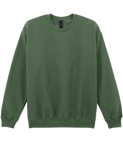 Gildan SoftStyle® Midweight Crew Neck Sweatshirt - Military Green (GD67)