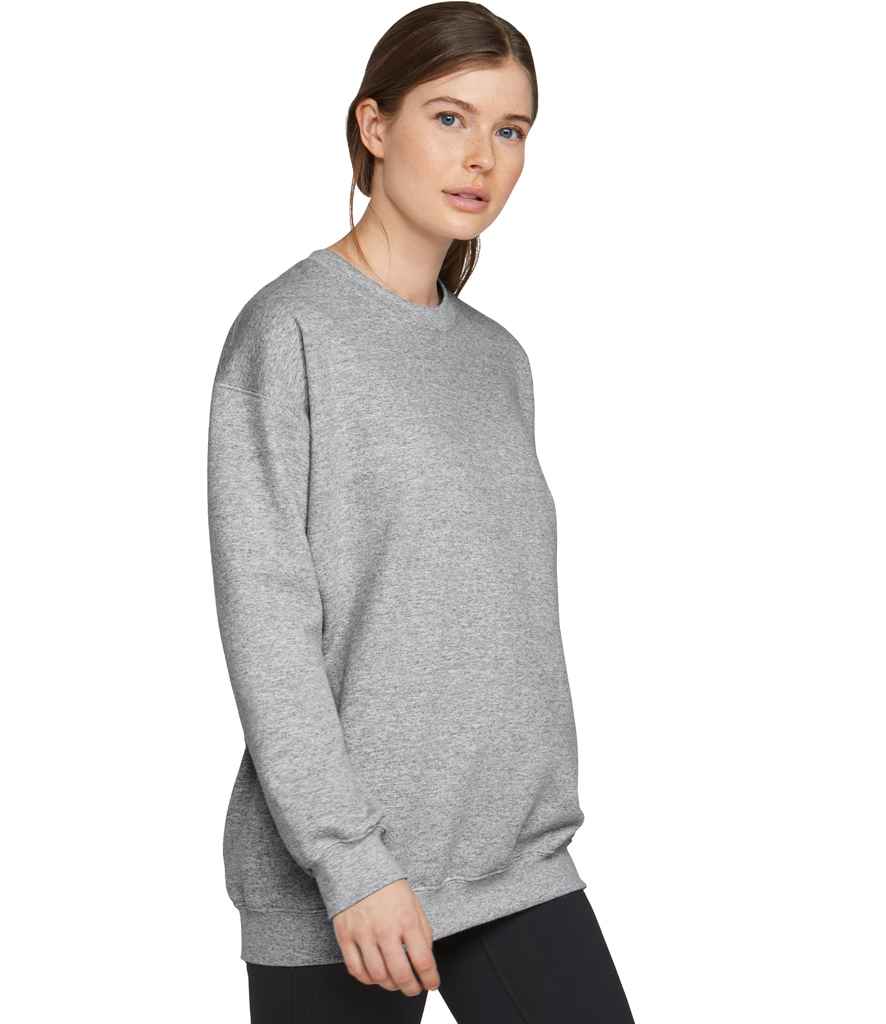 Gildan SoftStyle® Midweight Crew Neck Sweatshirt - Sport Grey (GD67)