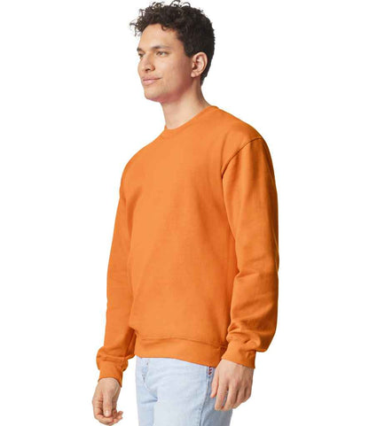 Gildan SoftStyle® Midweight Crew Neck Sweatshirt - Tangerine (GD67)