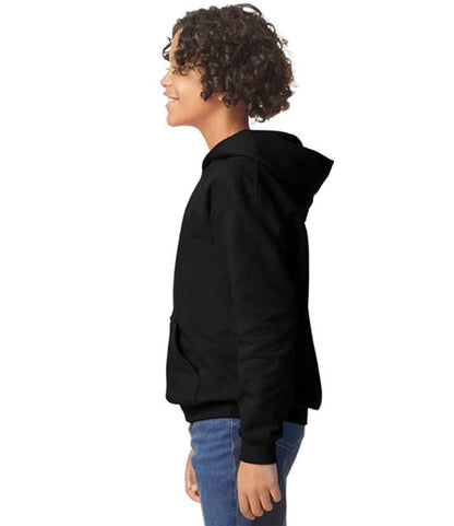 Gildan Kids SoftStyle® Midweight Hoodie - Black (GD68B)