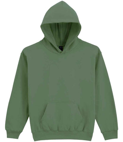 Gildan Kids SoftStyle® Midweight Hoodie - Military Green (GD68B)