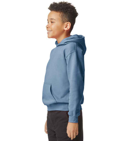 Gildan Kids SoftStyle® Midweight Hoodie - Stone Blue (GD68B)