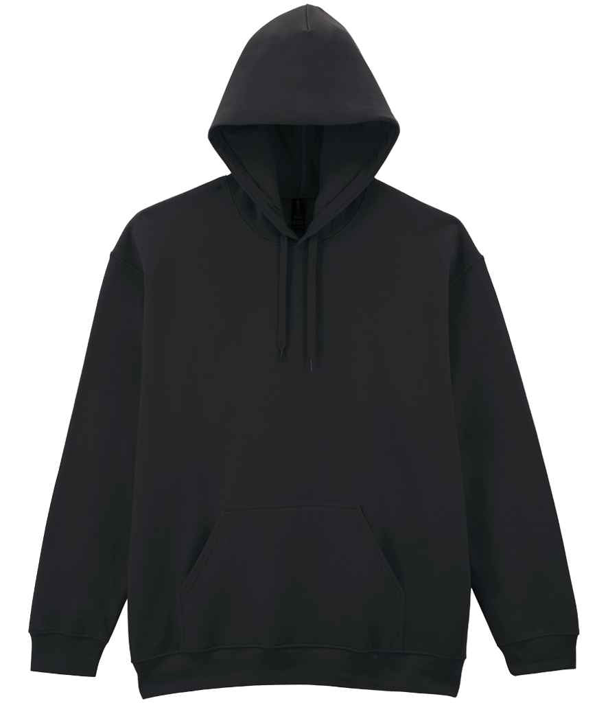 Gildan SoftStyle® Midweight Hooded Sweatshirt - Black (GD68)