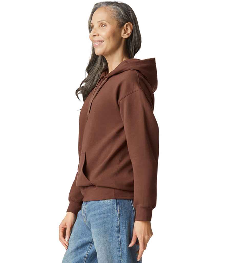 Gildan SoftStyle® Midweight Hooded Sweatshirt - Cocoa (GD68)