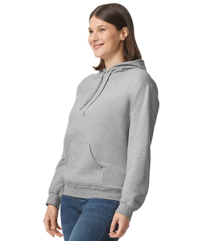 Gildan SoftStyle® Midweight Hooded Sweatshirt - Sport Grey (GD68)