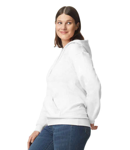 Gildan SoftStyle® Midweight Hooded Sweatshirt - White (GD68)