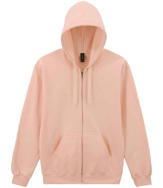 Gildan SoftStyle® Midweight Full Zip Hooded Sweatshirt - Dusty Rose (GD69)