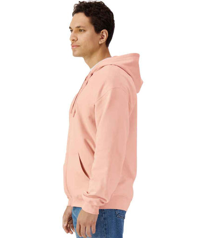 Gildan SoftStyle® Midweight Full Zip Hooded Sweatshirt - Dusty Rose (GD69)