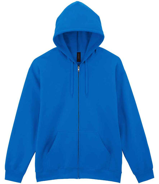 Gildan SoftStyle® Midweight Full Zip Hooded Sweatshirt - Royal Blue (GD69)