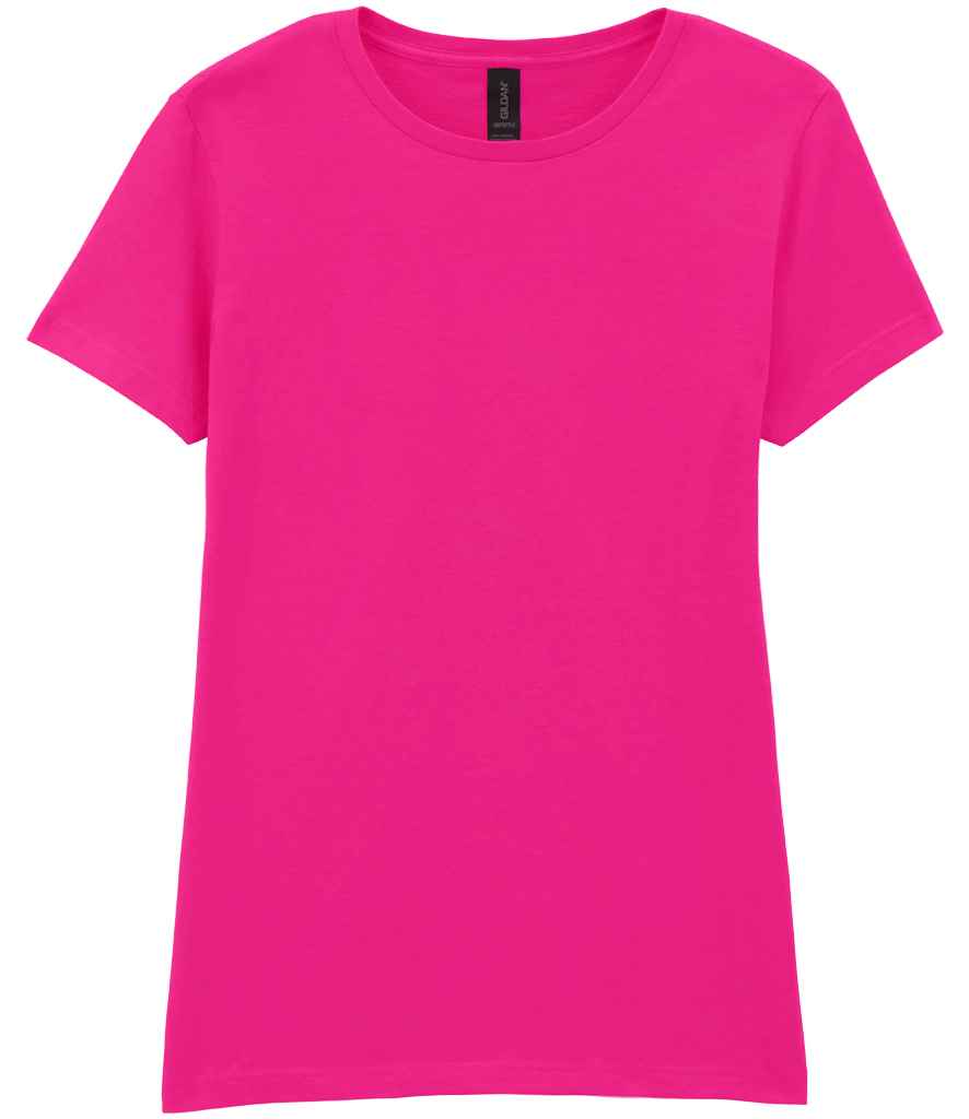 Gildan Ladies SoftStyle® T-Shirt - Azalea (GD72)
