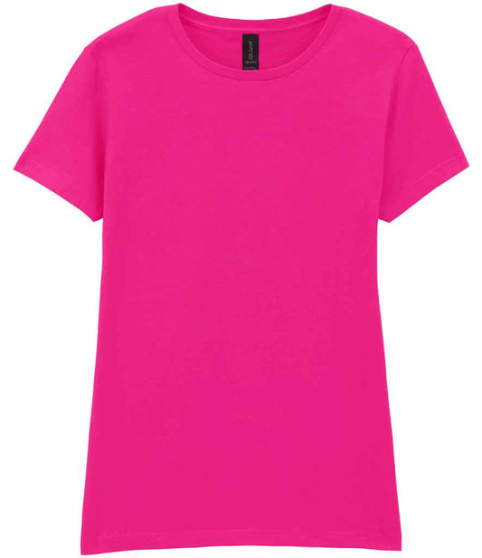 Gildan Ladies SoftStyle® T-Shirt - Azalea (GD72)