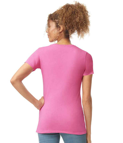 Gildan Ladies SoftStyle® T-Shirt - Azalea (GD72)