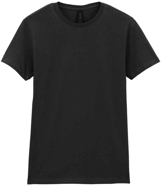 Gildan Ladies SoftStyle® T-Shirt - Black (GD72)