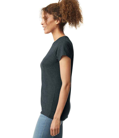 Gildan Ladies SoftStyle® T-Shirt - Dark Heather (GD72)
