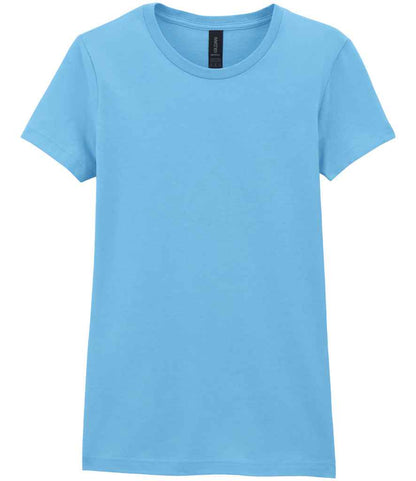 Gildan Ladies SoftStyle® T-Shirt - Sky Blue (GD72)