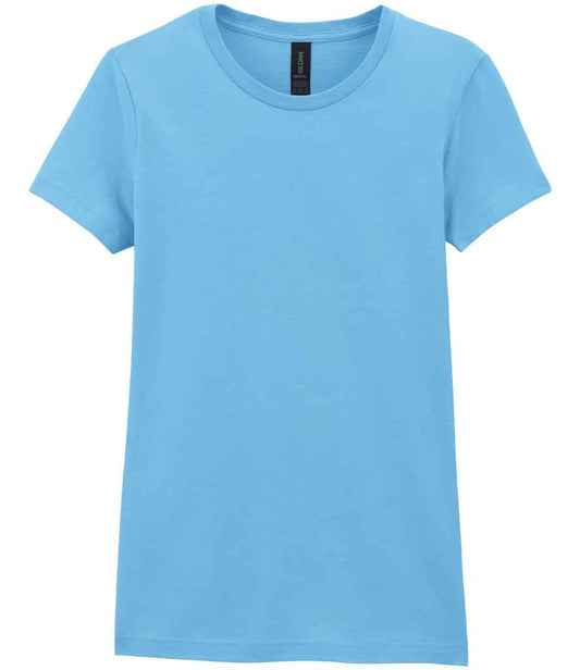 Gildan Ladies SoftStyle® T-Shirt - Sky Blue (GD72)