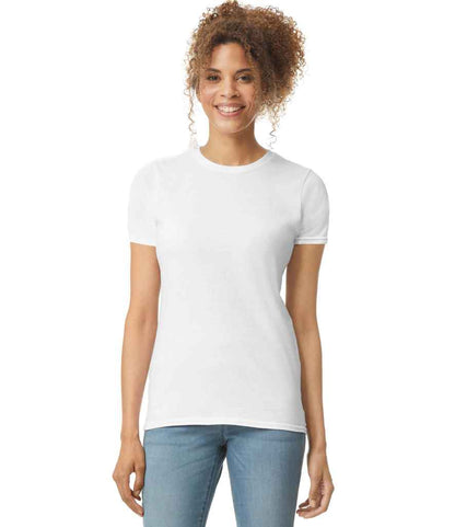 Gildan Ladies SoftStyle® T-Shirt - White (GD72)
