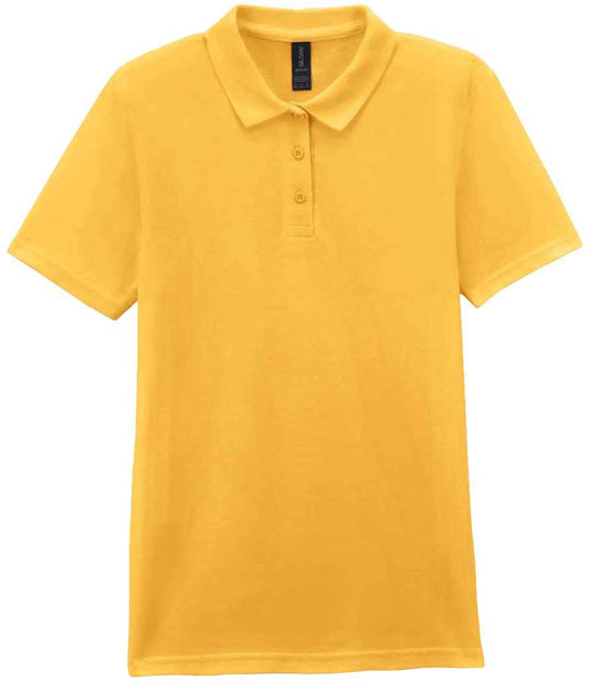 Gildan Ladies SoftStyle® Double Piqué Polo Shirt - Daisy (GD75)