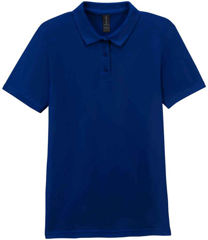 Gildan Ladies SoftStyle® Double Piqué Polo Shirt - Navy (GD75)