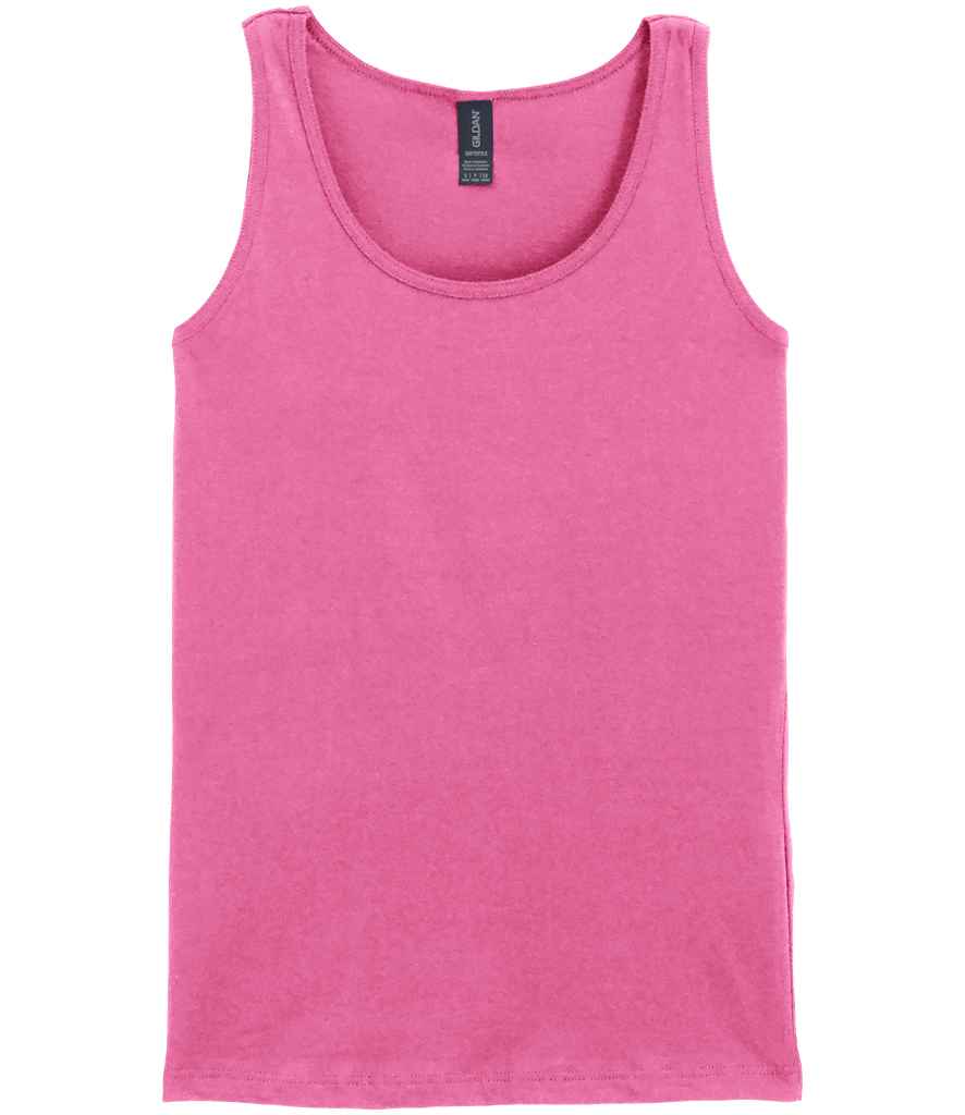 Gildan Ladies SoftStyle® Tank Top - Azalea (GD77)