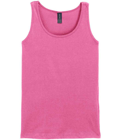 Gildan Ladies SoftStyle® Tank Top - Azalea (GD77)