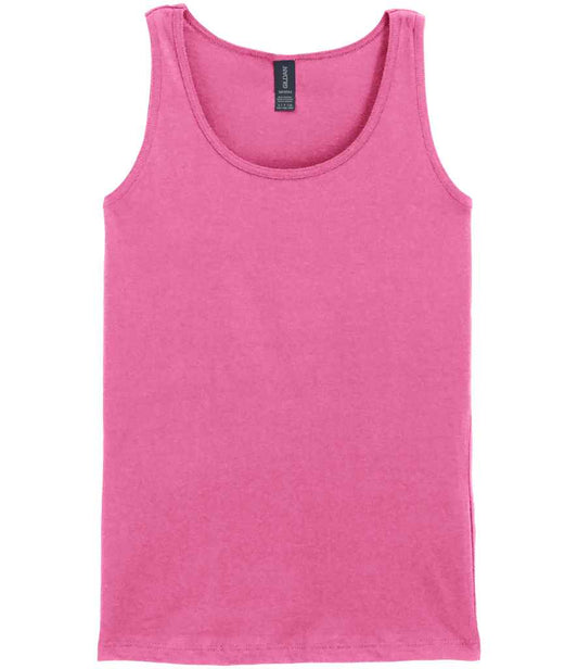 Gildan Ladies SoftStyle® Tank Top - Azalea (GD77)