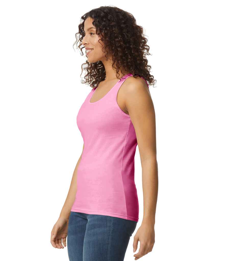 Gildan Ladies SoftStyle® Tank Top - Azalea (GD77)