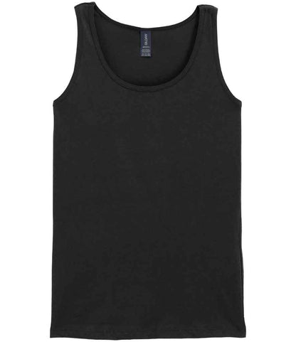 Gildan Ladies SoftStyle® Tank Top - Black (GD77)