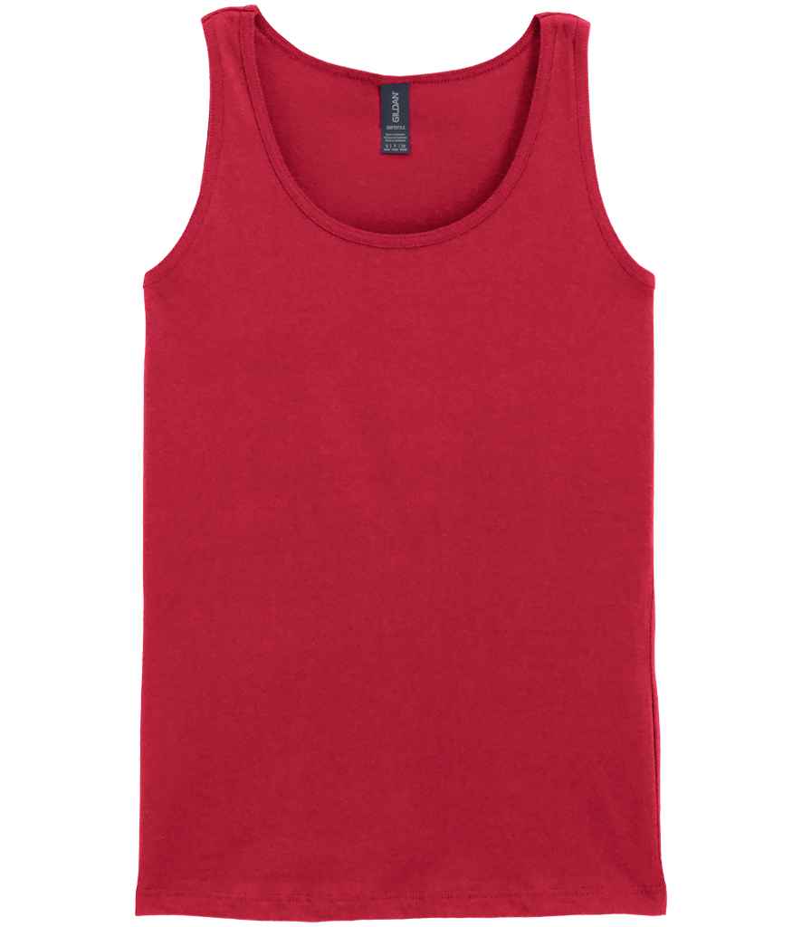 Gildan Ladies SoftStyle® Tank Top - Cherry Red (GD77)
