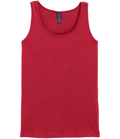 Gildan Ladies SoftStyle® Tank Top - Cherry Red (GD77)