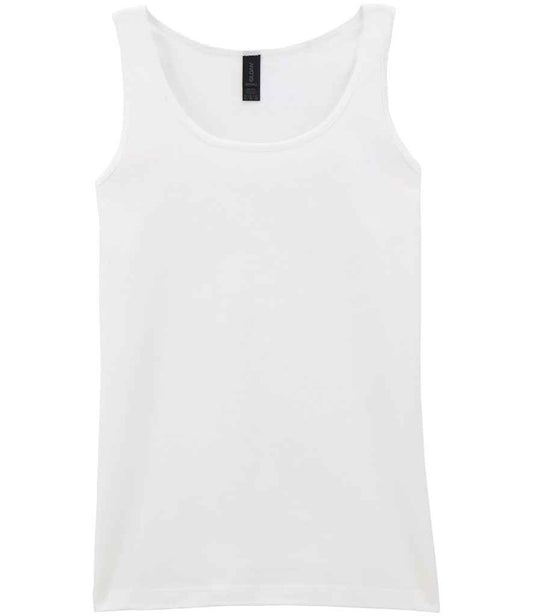 Gildan Ladies SoftStyle® Tank Top - White (GD77)