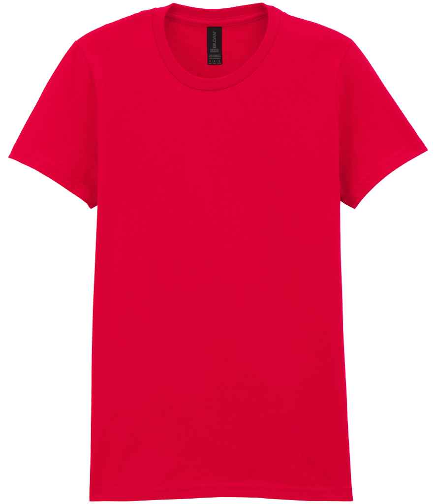 Gildan Ladies SoftStyle® Midweight T-Shirt - Red (GD92)