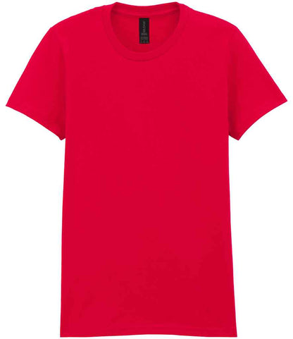 Gildan Ladies SoftStyle® Midweight T-Shirt - Red (GD92)