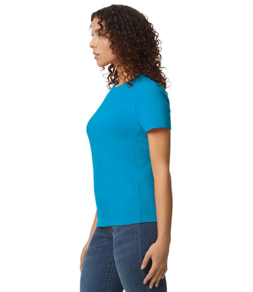 Gildan Ladies SoftStyle® Midweight T-Shirt - Sapphire Blue (GD92)