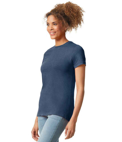 Gildan Ladies SoftStyle® CVC T-Shirt - Navy Mist (GD93)