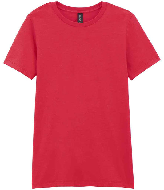 Gildan Ladies SoftStyle® CVC T-Shirt - Red Mist (GD93)