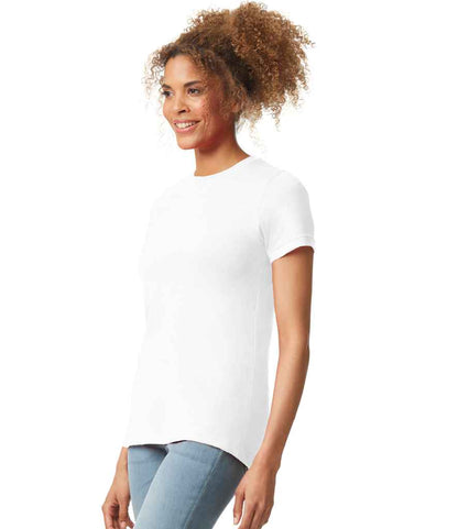 Gildan Ladies SoftStyle® CVC T-Shirt - White (GD93)