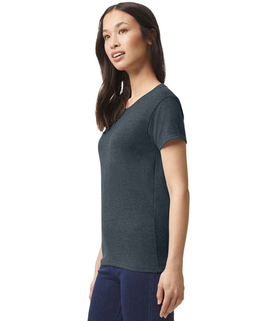 Gildan Ladies Heavy Cotton™ T-Shirt - Dark Heather (GD95)