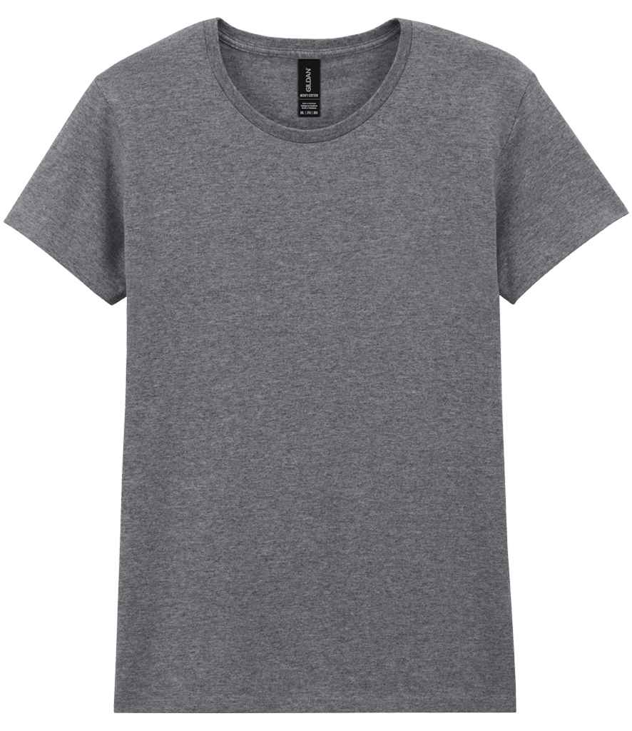 Gildan Ladies Heavy Cotton™ T-Shirt - Graphite Heather (GD95)
