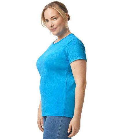 Gildan Ladies Heavy Cotton™ T-Shirt - Heather Sapphire (GD95)