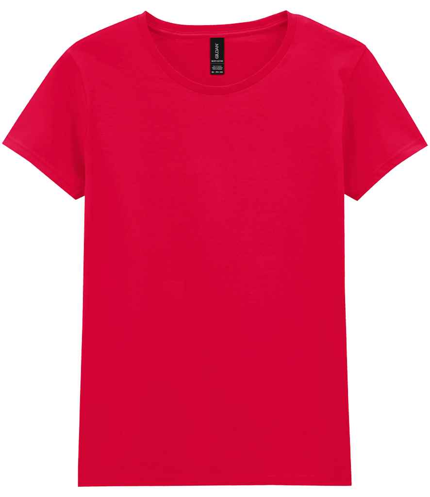 Gildan Ladies Heavy Cotton™ T-Shirt - Red (GD95)