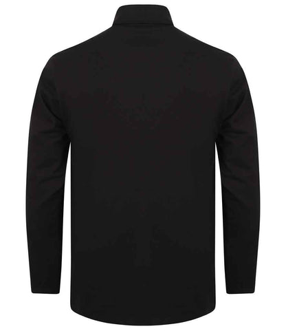 Henbury Henbury Long Sleeve Roll Neck Top - Navy (H020)