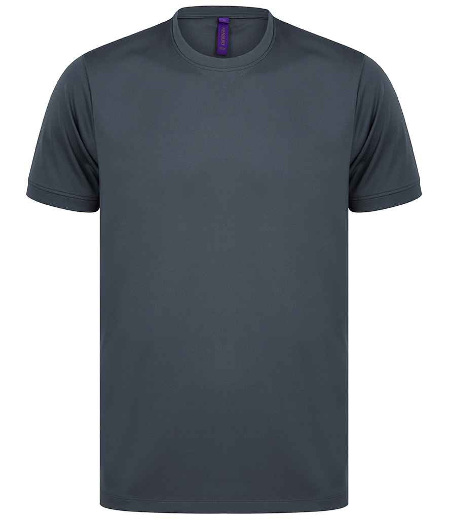 Henbury Henbury HiCool® Performance T-Shirt - Charcoal (H024)