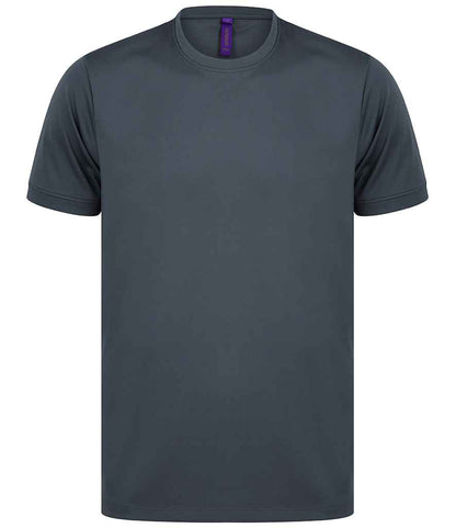 Henbury Henbury HiCool® Performance T-Shirt - Charcoal (H024)