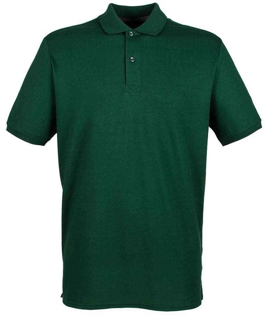 Henbury Henbury Modern Fit Cotton Piqué Polo Shirt - Bottle Green (H101)